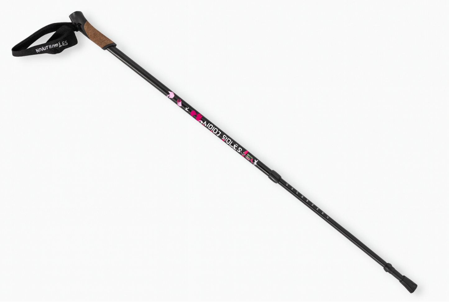 Collapsible Telescopic Aluminum Nordic Walking Pole