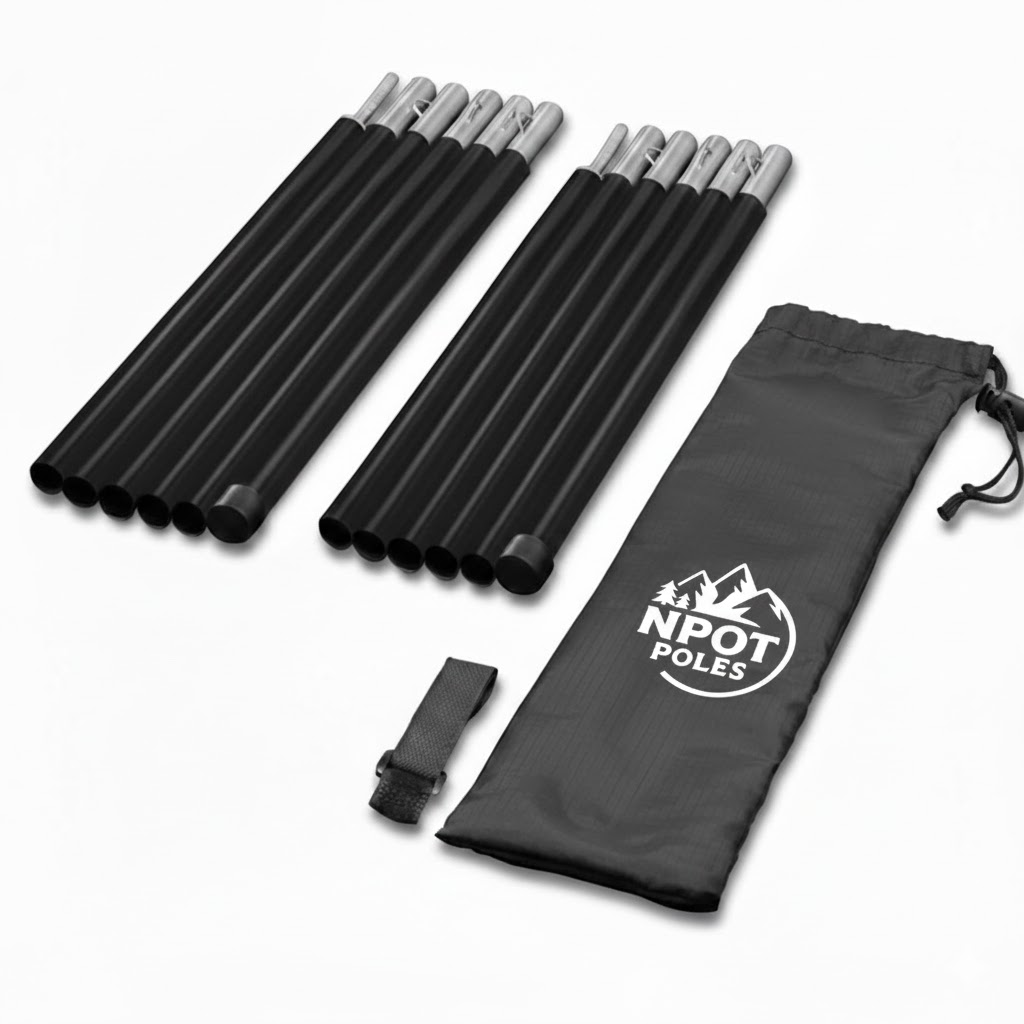 NPOT POLES 7075 Aluminum Alloy Tent Tarp Pole