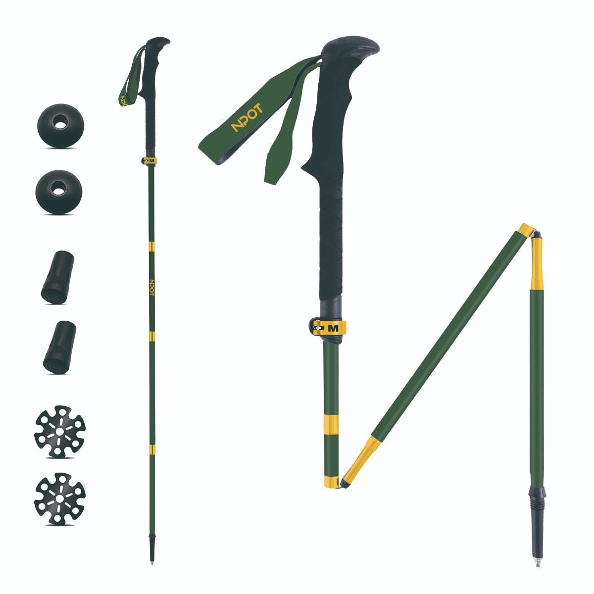 NPOT Foldable Aluminum Trekking Poles