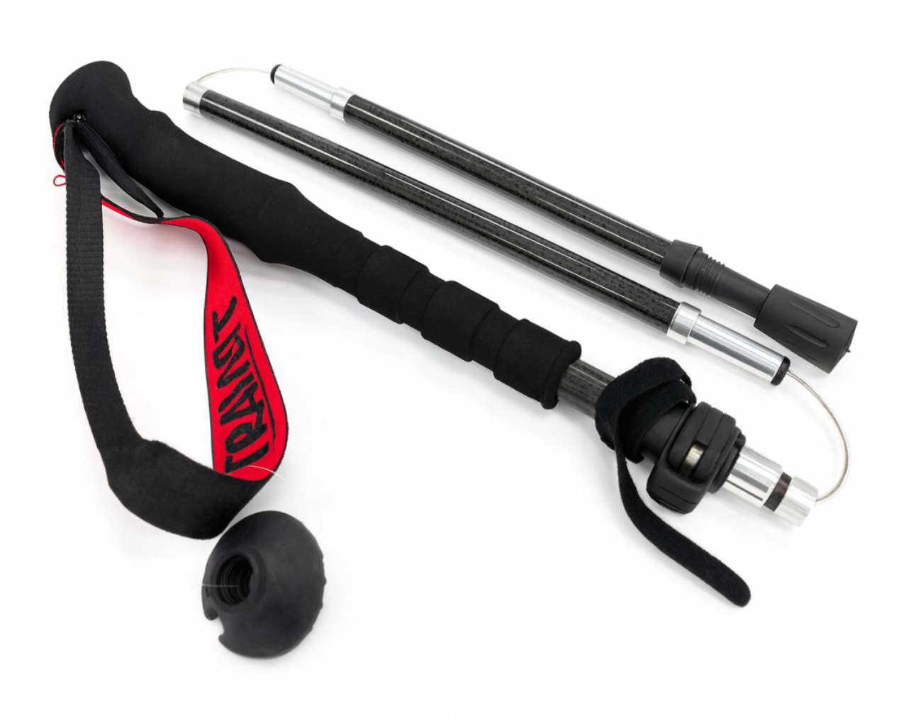 Ultralight Foldable Carbon Fiber Trekking Hiking Pole